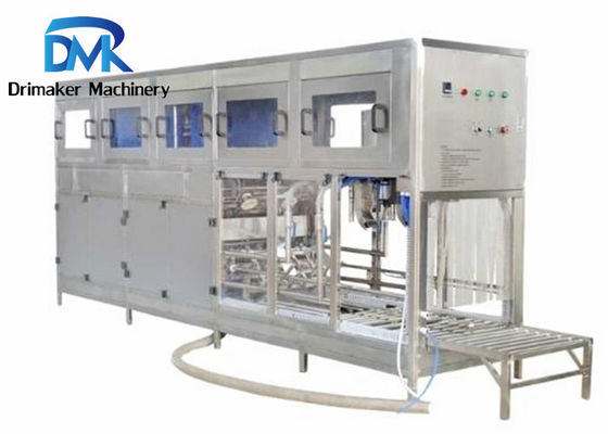 5 گالن 20 لیتری آب پر کردن ماشین Samll سرعت تولید 100 بطری در ساعت