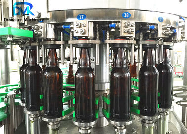 دستگاه بسته بندی بطری شیشه ای استنلس استیل بسته بندی 3000-4000 بطری در هر ساعت