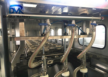 کاملاً اتوماتیک دستگاه پر کردن 5 گالن PLC Control 450 BPH