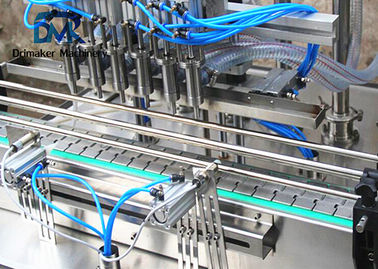 دستگاه بطری مایع الکل / سیستم پر کردن مایع فولاد ضد زنگ
